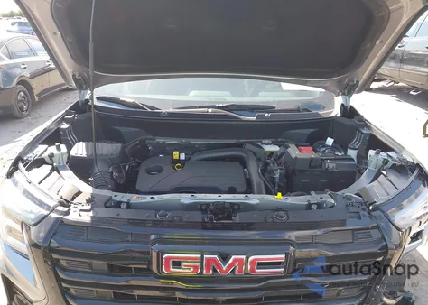 2026 GMC Terrain Fwd Elevation from USA, damaged, VIN 3GKALMEG6TL153096